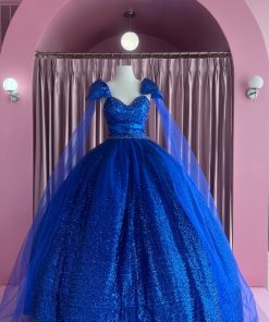 DQ 1683 Vestido de XV Años Royal Blue 27168308