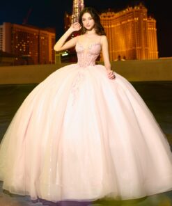 RZ NRA-010 Princesa T07 Vestido XV Años Rosa Baby 23001007