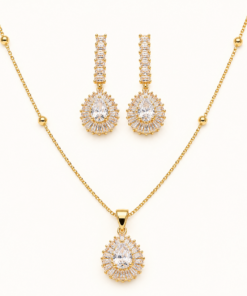 Set De Collar Y Aretes YT00030027CM GD AA 02060027