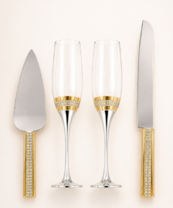 Set De Copas y Cuchillos Bitoo ML SL/GD 33292120